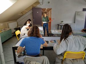 Marie-Astrid Creps, responsable des étudiants en design d’espace